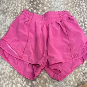 lululemon athletica Vibrant Pink Athletic Shorts